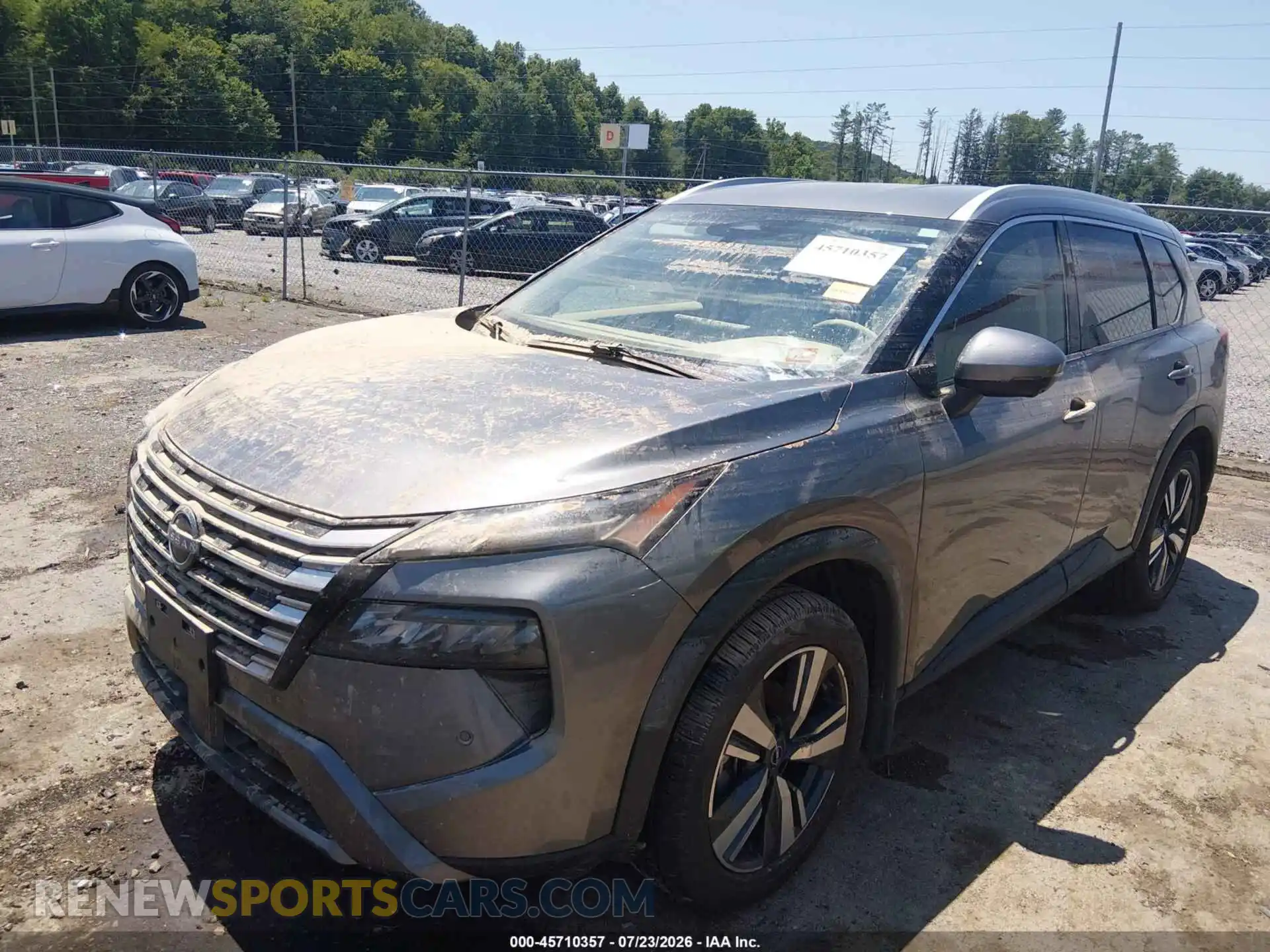 2 Photograph of a damaged car JN8BT3CB7SW150688 NISSAN ROGUE 2025