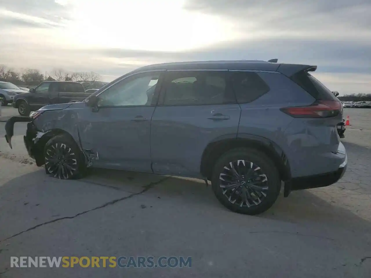 2 fotografías del automóvil dañado JN8BT3DC4SW100709 NISSAN ROGUE 2025