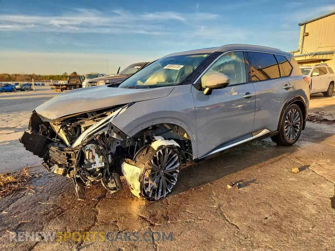 1 Photograph of a damaged car JN8BT3DC6SW380164 NISSAN ROGUE 2025