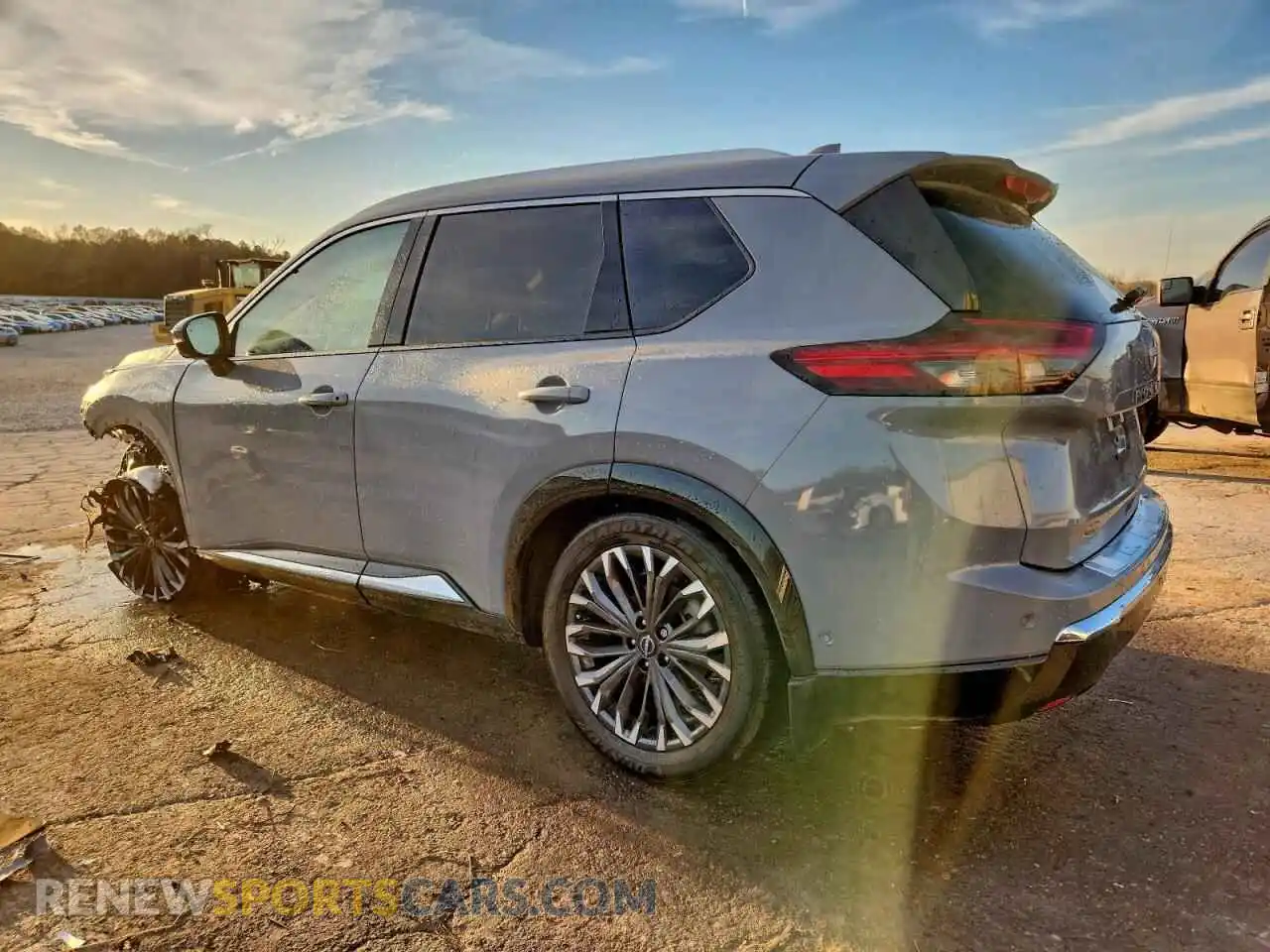 2 Photograph of a damaged car JN8BT3DC6SW380164 NISSAN ROGUE 2025