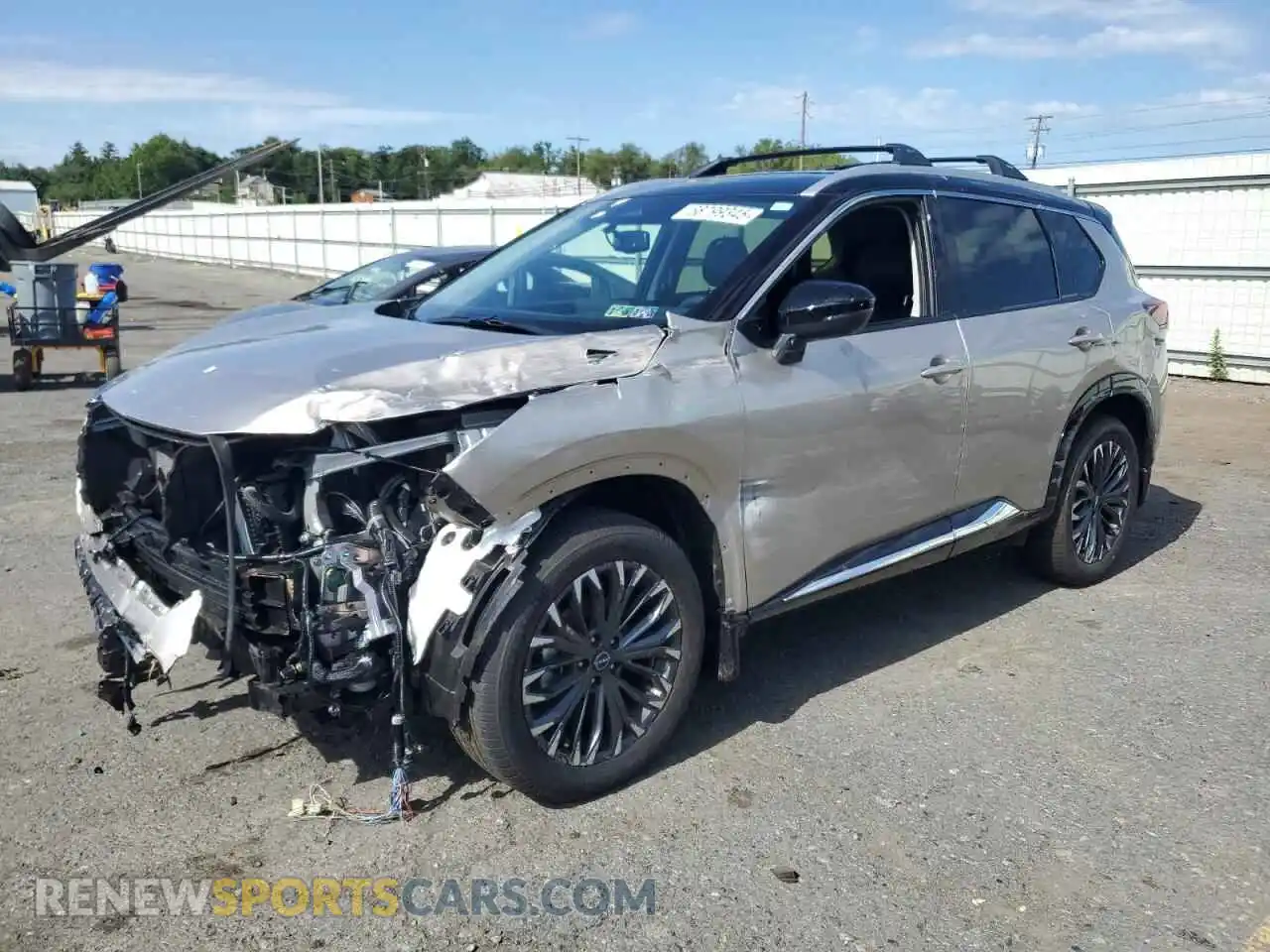 1 Photograph of a damaged car JN8BT3DD6SW472349 NISSAN ROGUE 2025