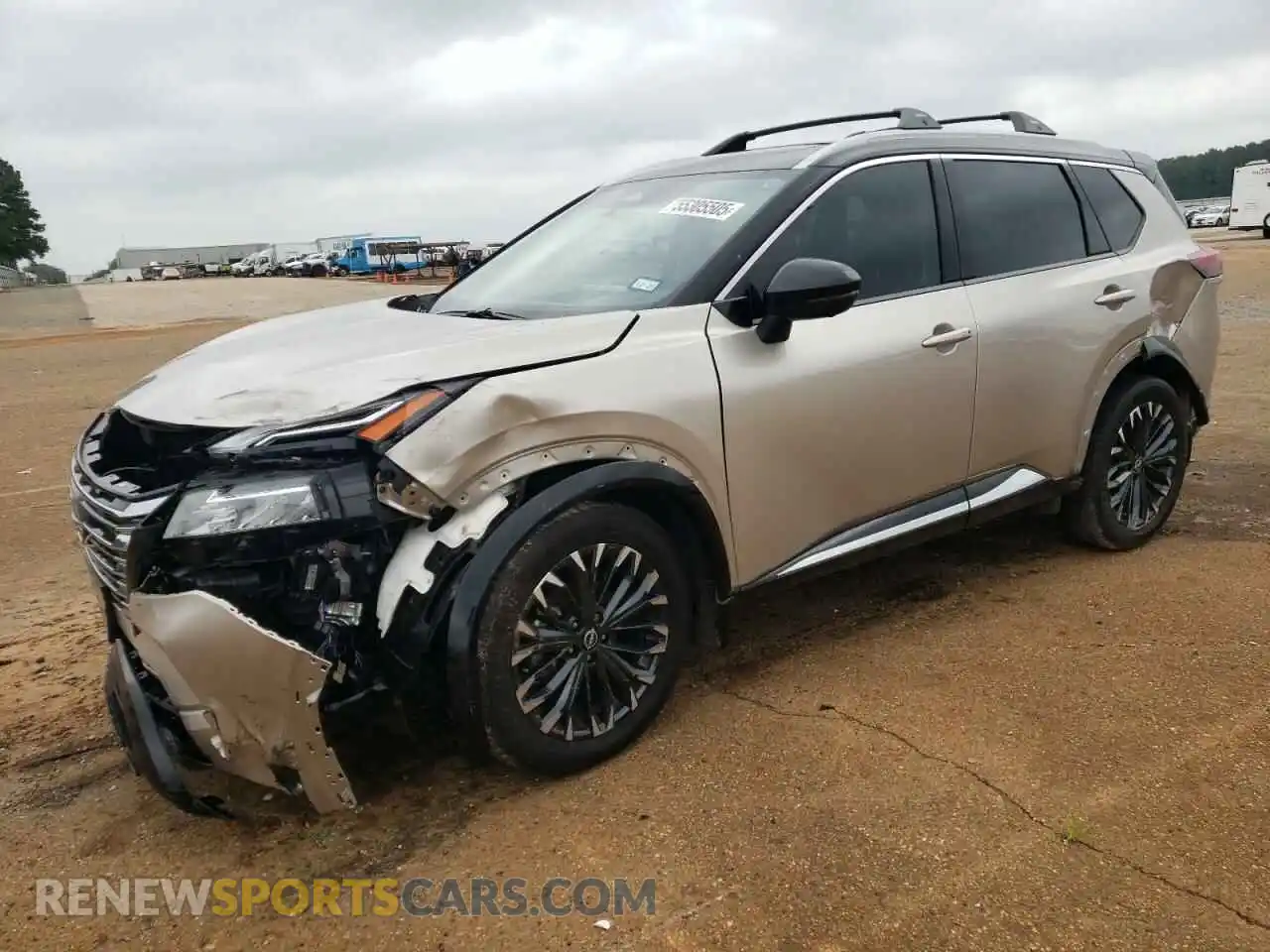1 Photograph of a damaged car JN8BT3DD9SW301255 NISSAN ROGUE 2025