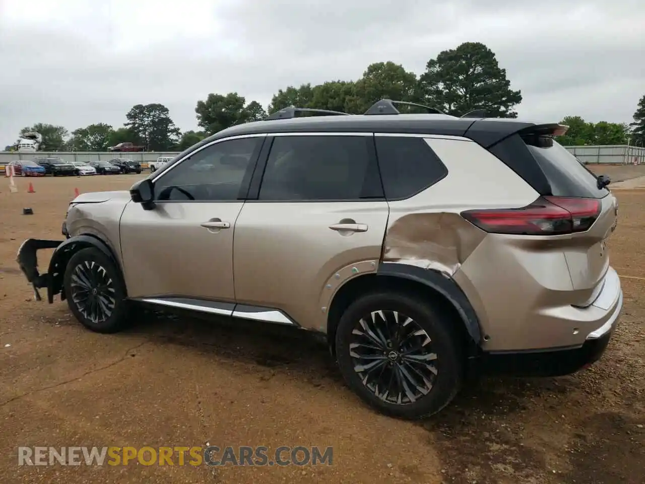2 Photograph of a damaged car JN8BT3DD9SW301255 NISSAN ROGUE 2025