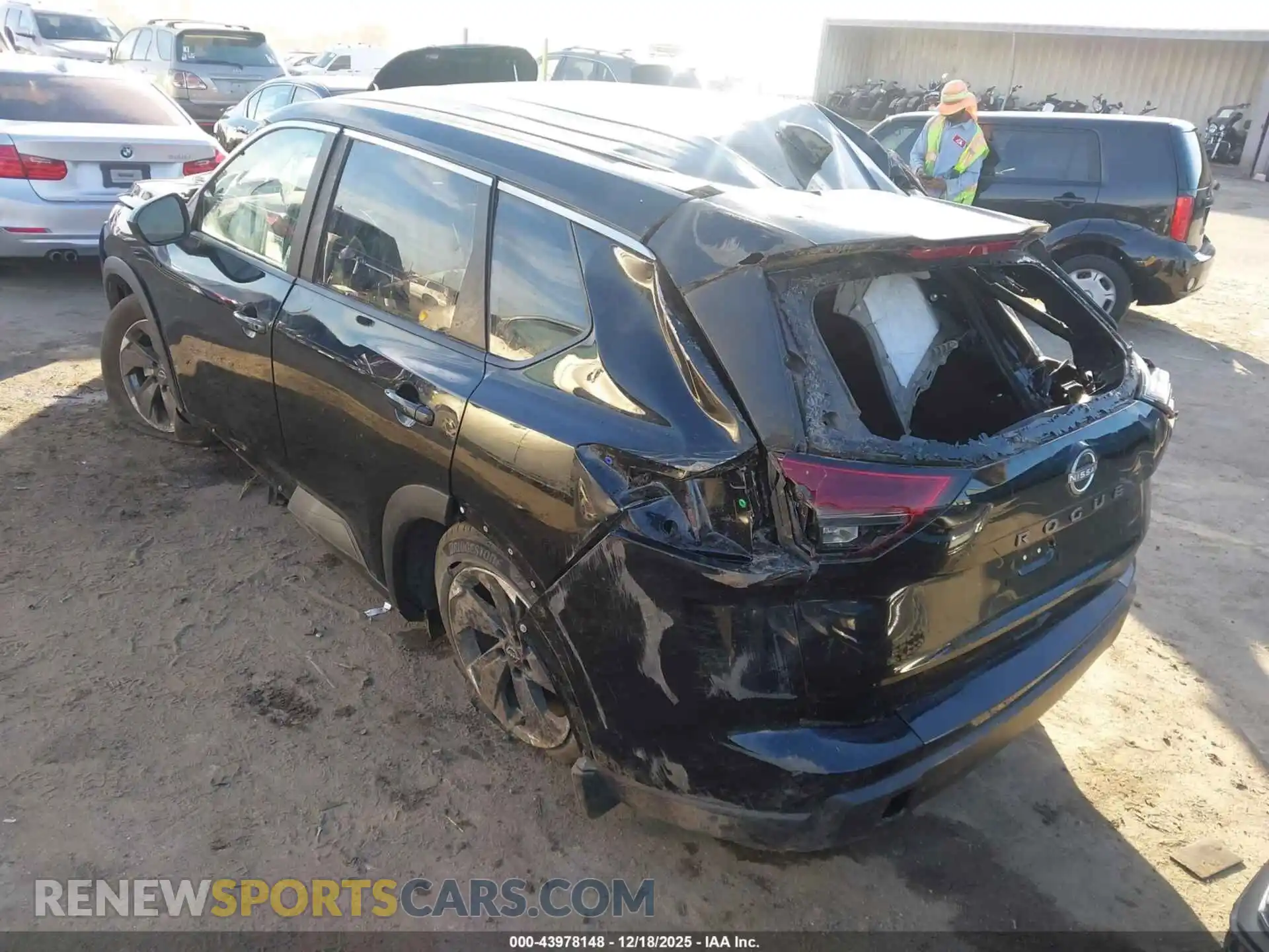 3 Photograph of a damaged car 5N1BT3BA6TC677754 NISSAN ROGUE 2026