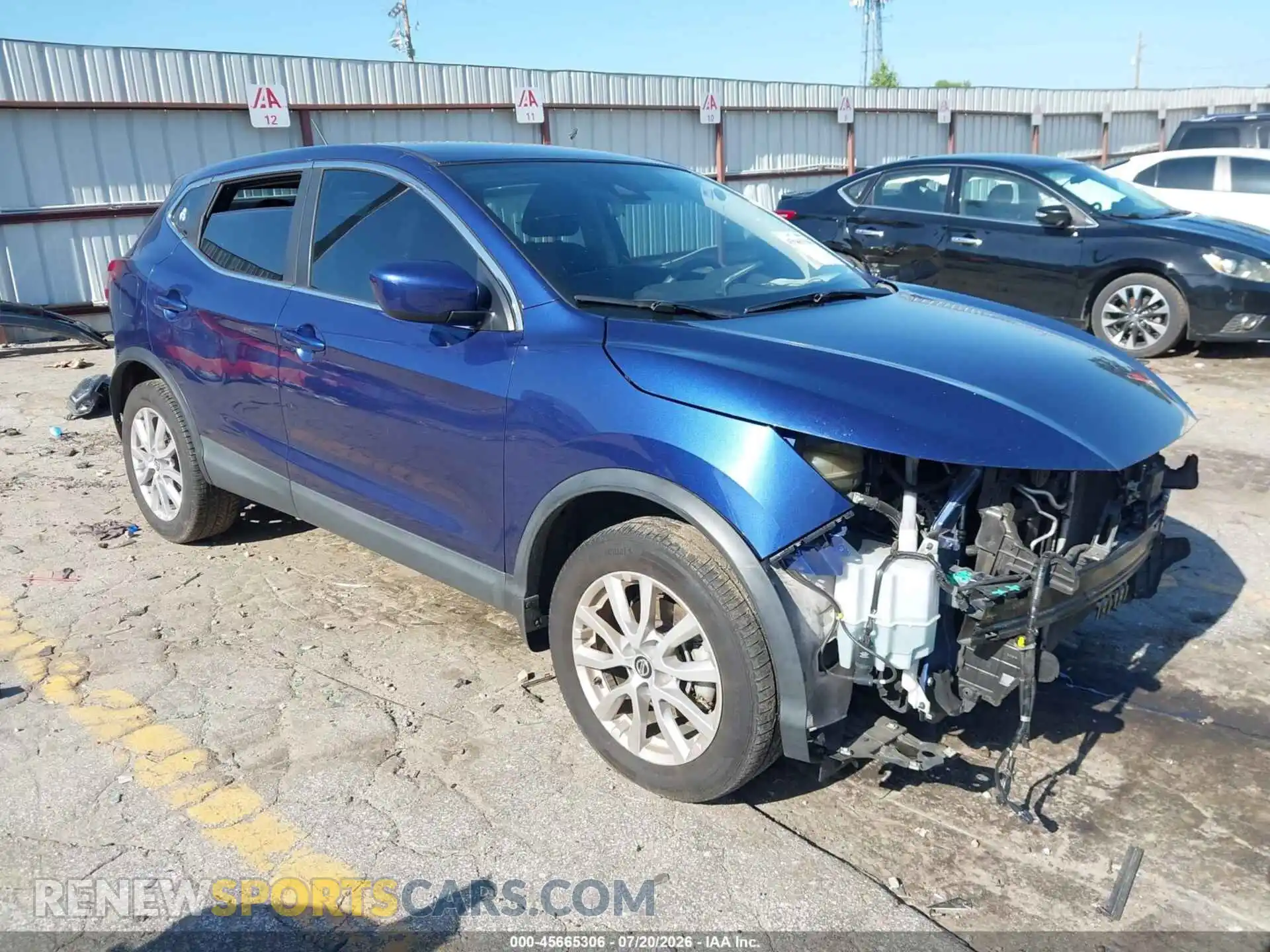 1 Photograph of a damaged car JN1BJ1AV0NW340827 NISSAN ROGUE SPORT 2022