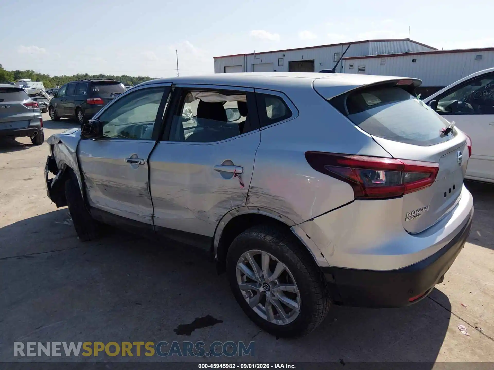 3 Photograph of a damaged car JN1BJ1AV4NW345495 NISSAN ROGUE SPORT 2022