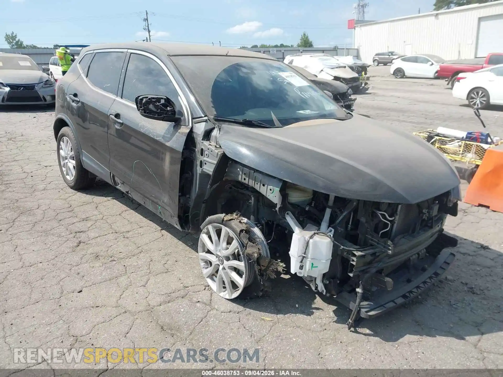 1 Photograph of a damaged car JN1BJ1AV5NW581038 NISSAN ROGUE SPORT 2022