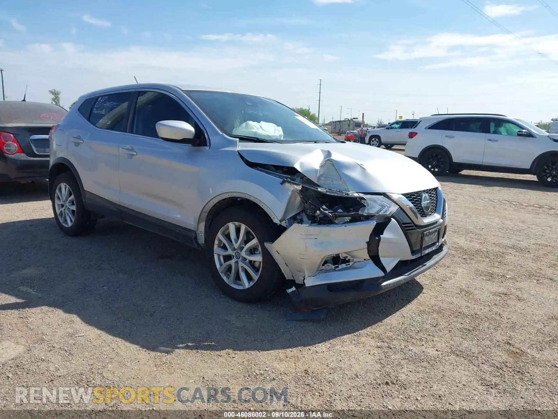 1 Photograph of a damaged car JN1BJ1AW1NW681534 NISSAN ROGUE SPORT 2022