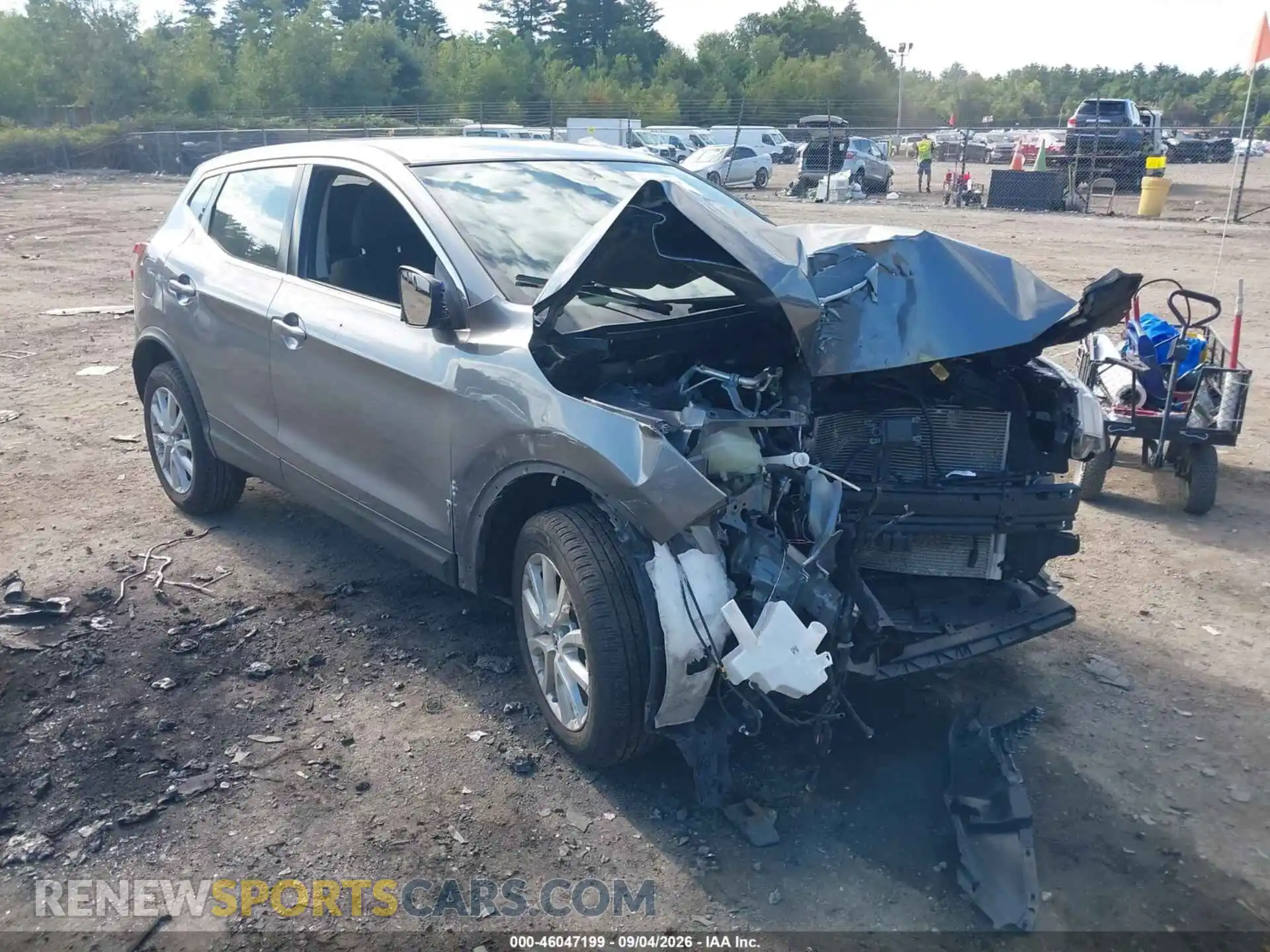 1 Photograph of a damaged car JN1BJ1AWXNW683332 NISSAN ROGUE SPORT 2022
