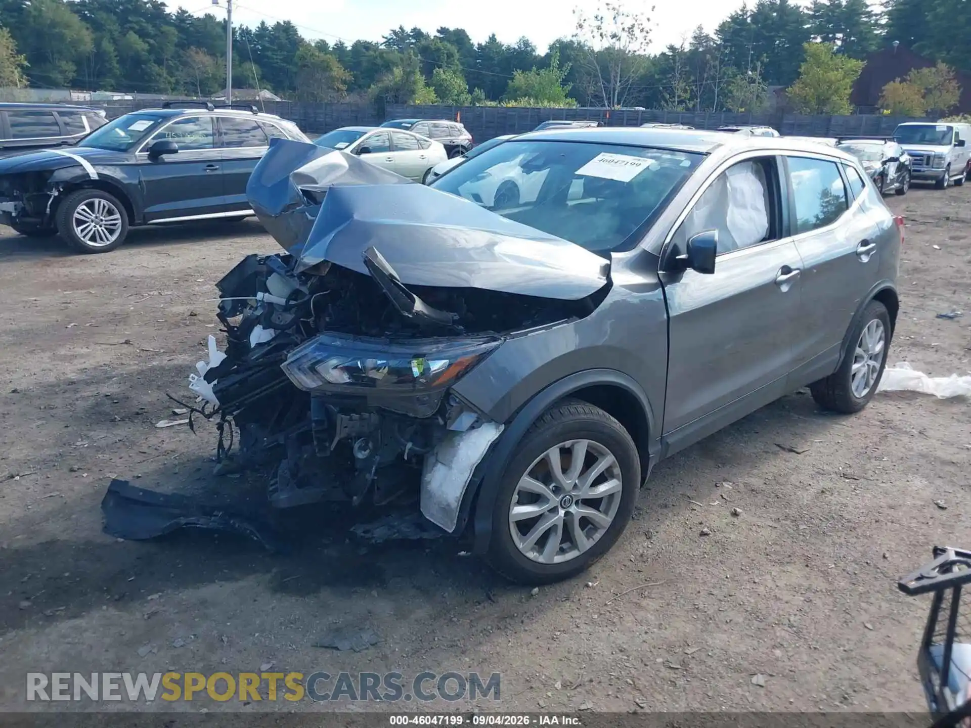 2 Photograph of a damaged car JN1BJ1AWXNW683332 NISSAN ROGUE SPORT 2022