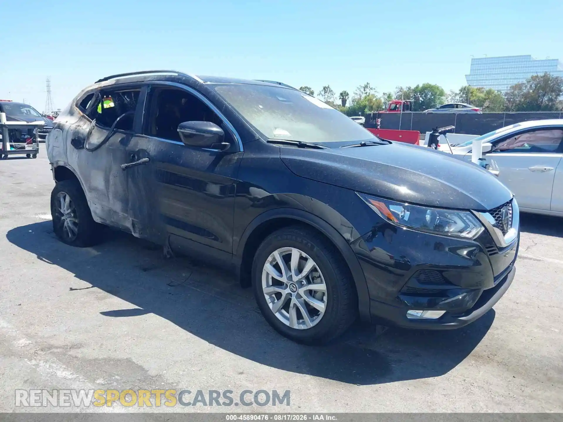 1 Photograph of a damaged car JN1BJ1BV5NW347058 NISSAN ROGUE SPORT 2022
