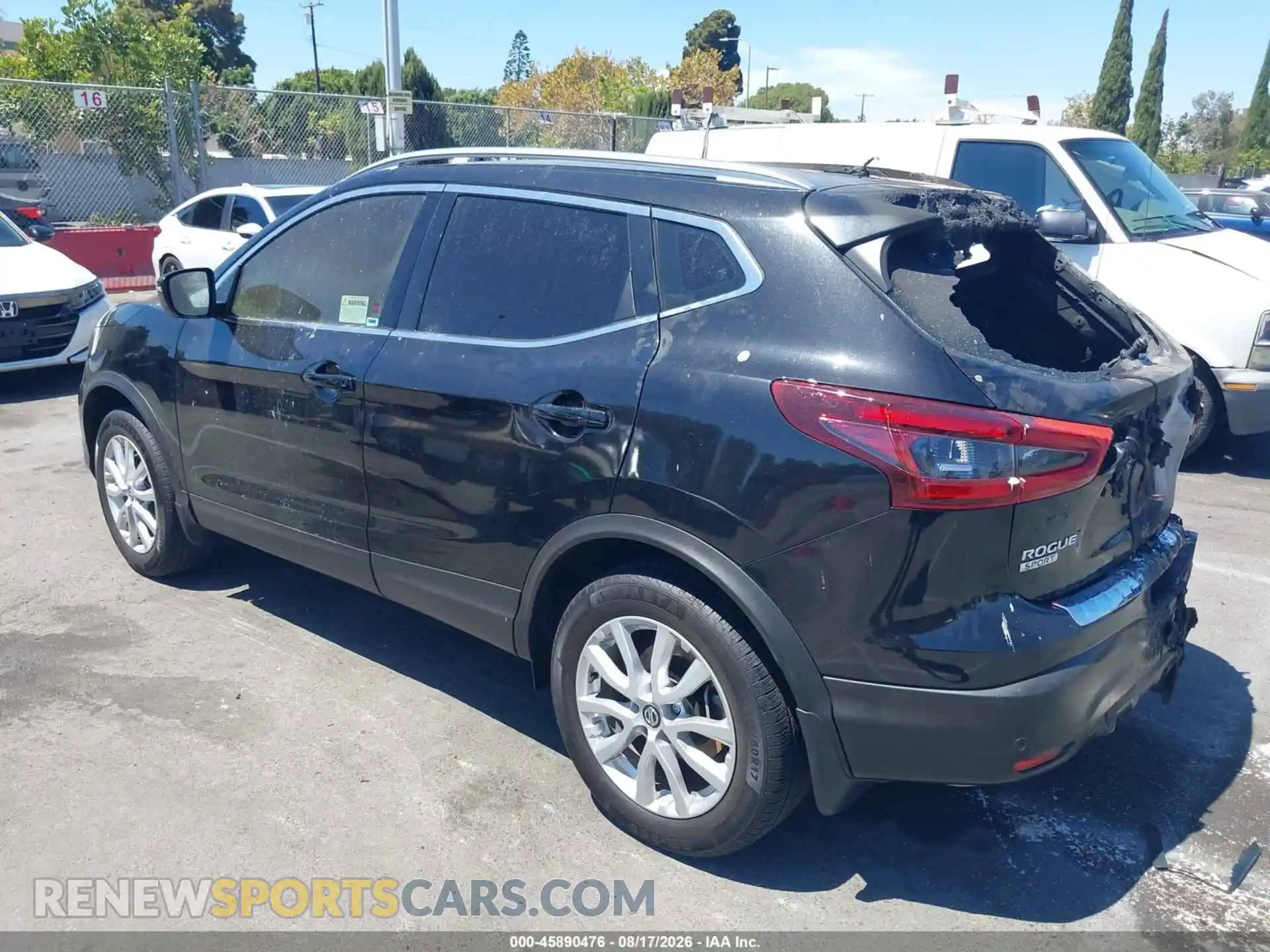 3 Photograph of a damaged car JN1BJ1BV5NW347058 NISSAN ROGUE SPORT 2022