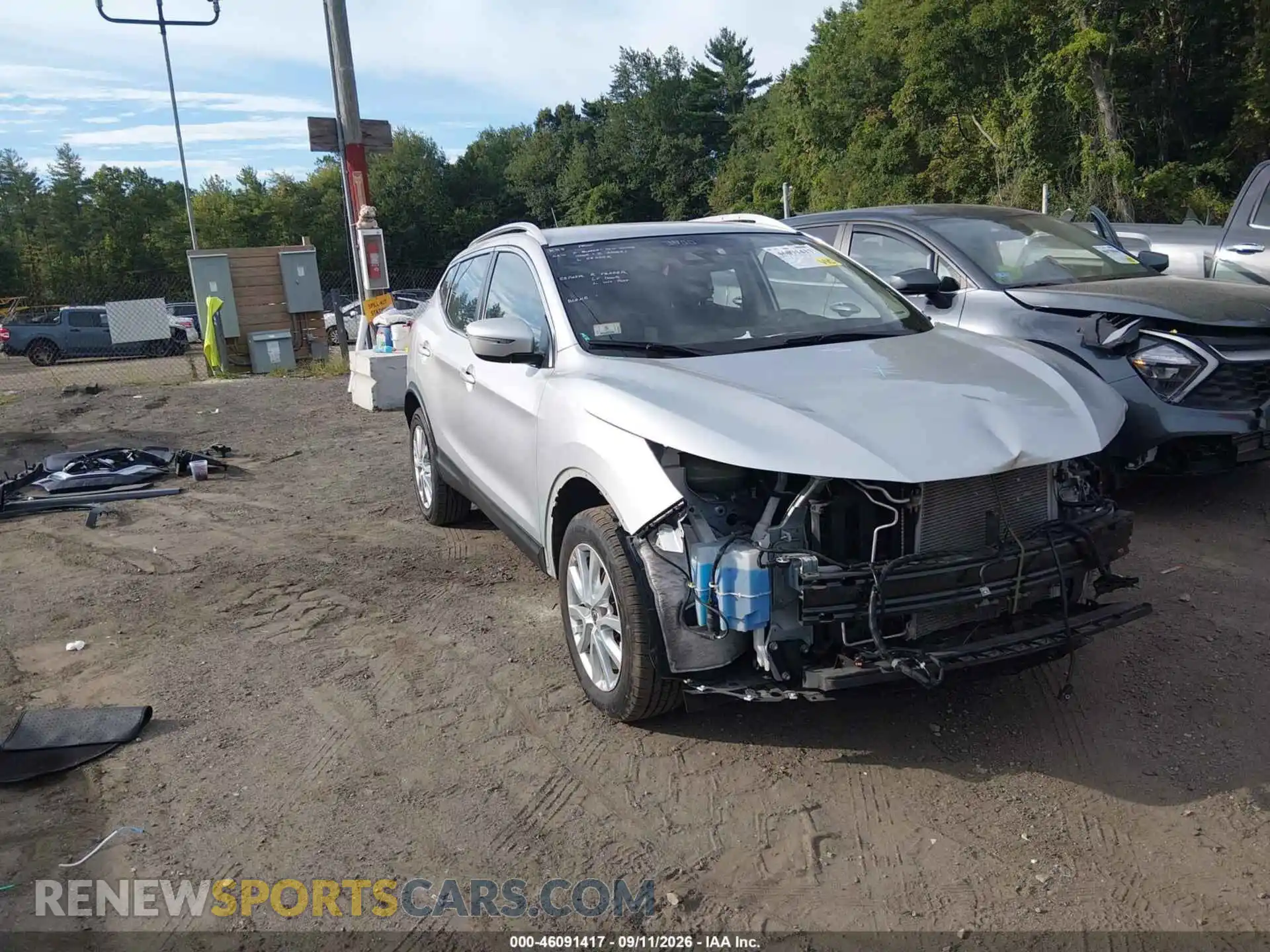 1 Photograph of a damaged car JN1BJ1BV6NW580589 NISSAN ROGUE SPORT 2022