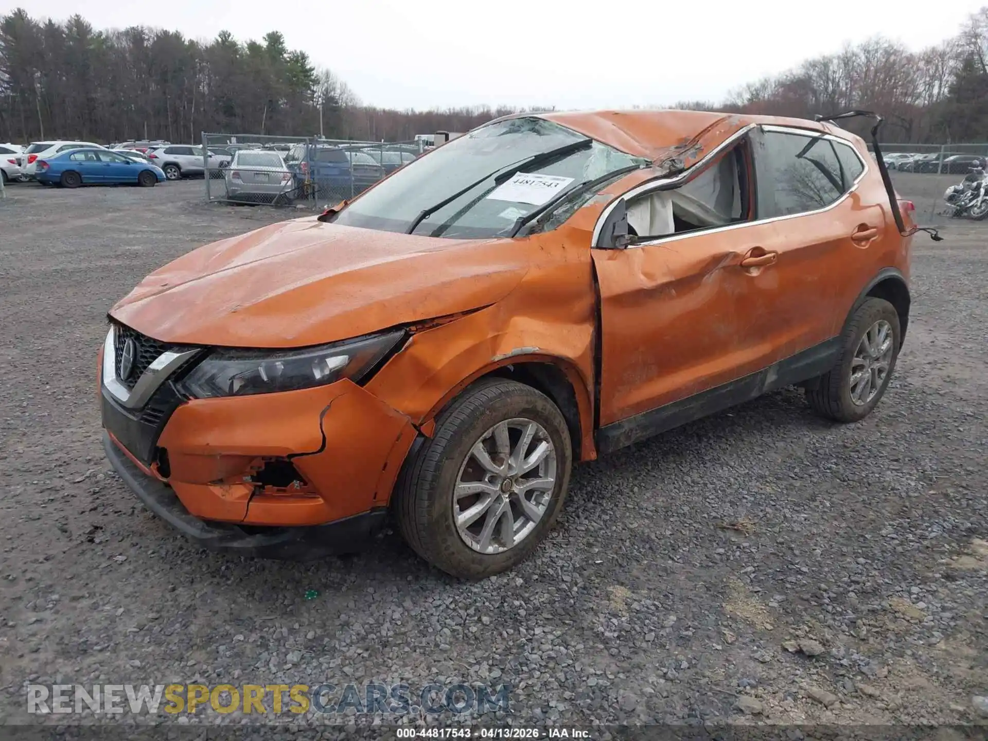 2 Photograph of a damaged car JN1BJ1BW0NW481663 NISSAN ROGUE SPORT 2022
