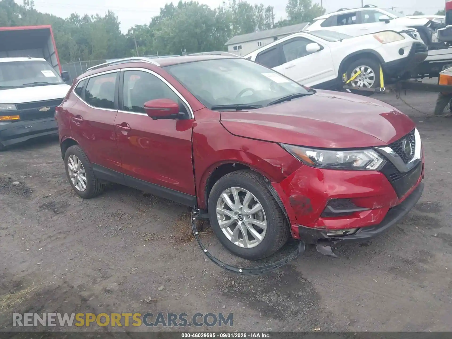 1 Photograph of a damaged car JN1BJ1BW4NW489457 NISSAN ROGUE SPORT 2022