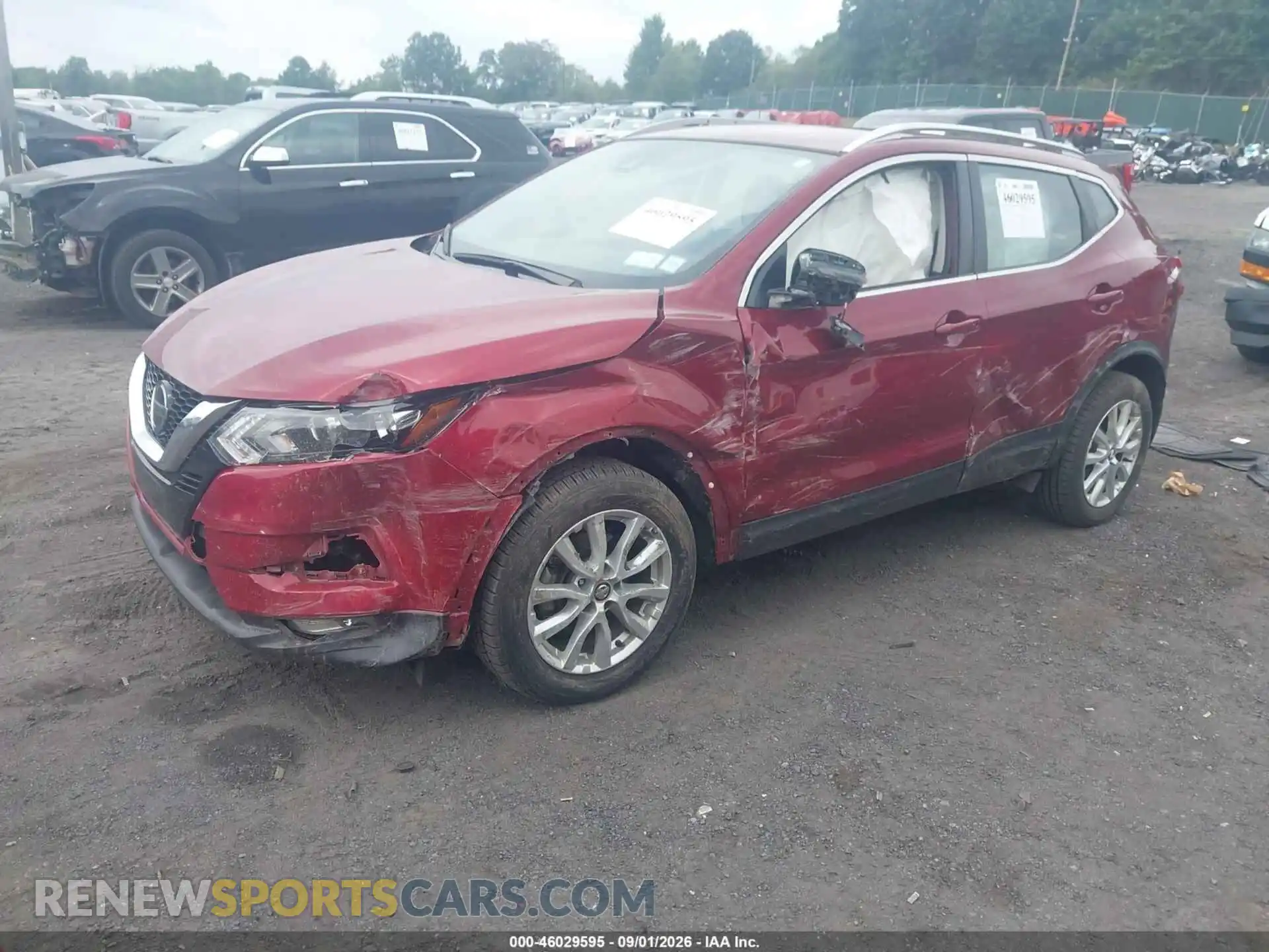 2 Photograph of a damaged car JN1BJ1BW4NW489457 NISSAN ROGUE SPORT 2022