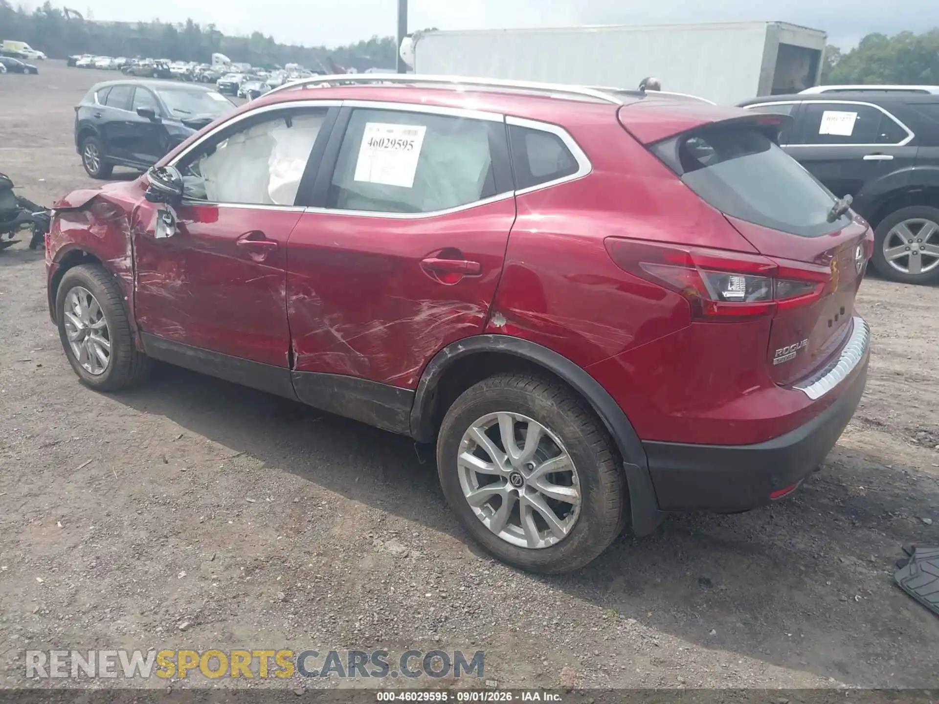 3 Photograph of a damaged car JN1BJ1BW4NW489457 NISSAN ROGUE SPORT 2022