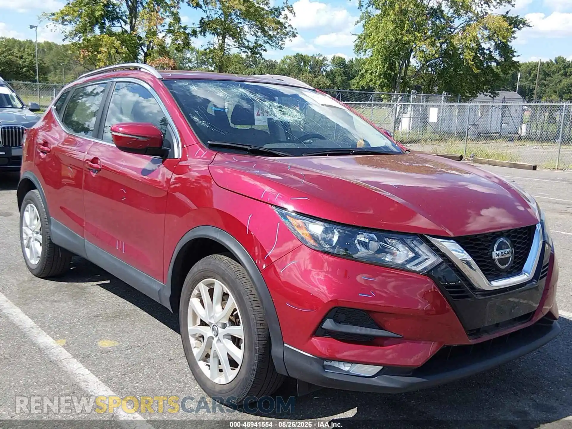 1 Photograph of a damaged car JN1BJ1BWXNW473361 NISSAN ROGUE SPORT 2022