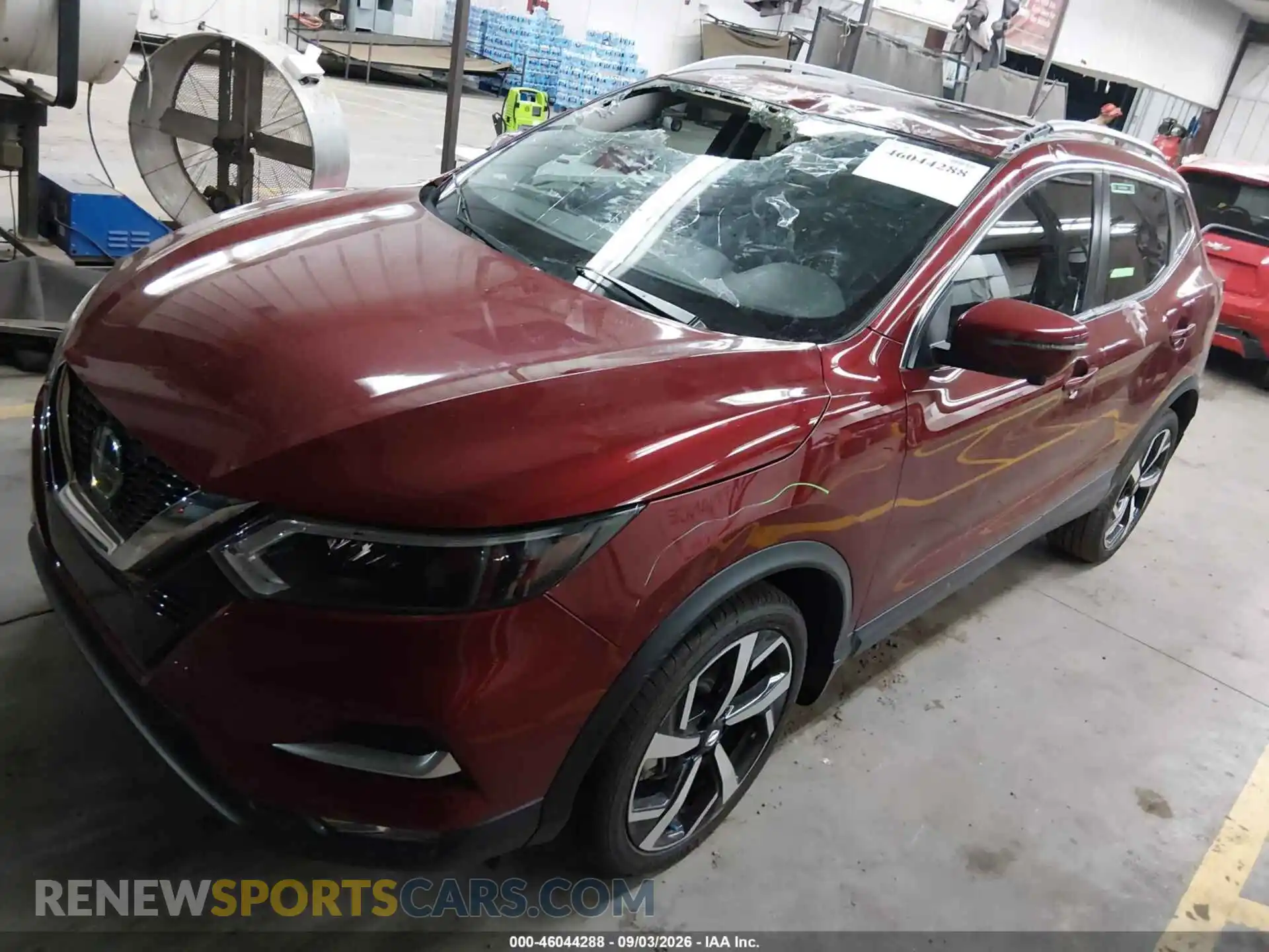 2 Photograph of a damaged car JN1BJ1CV0NW351307 NISSAN ROGUE SPORT 2022