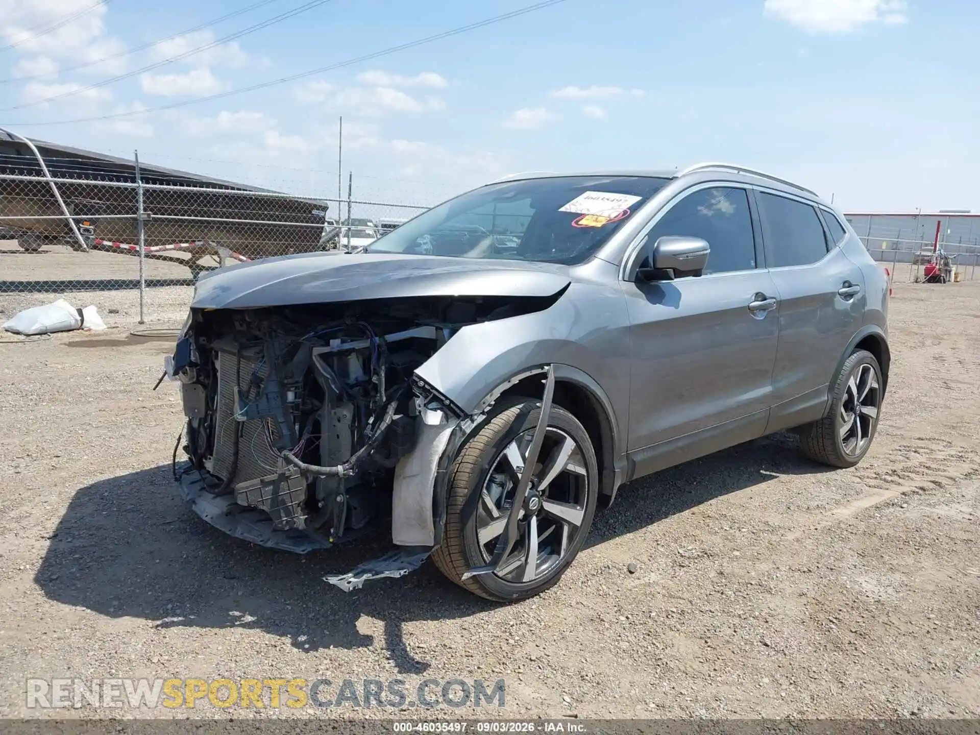 2 Photograph of a damaged car JN1BJ1CW0NW493410 NISSAN ROGUE SPORT 2022