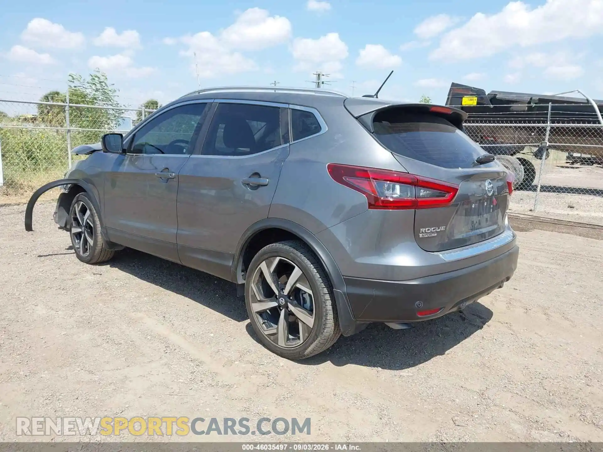 3 Photograph of a damaged car JN1BJ1CW0NW493410 NISSAN ROGUE SPORT 2022