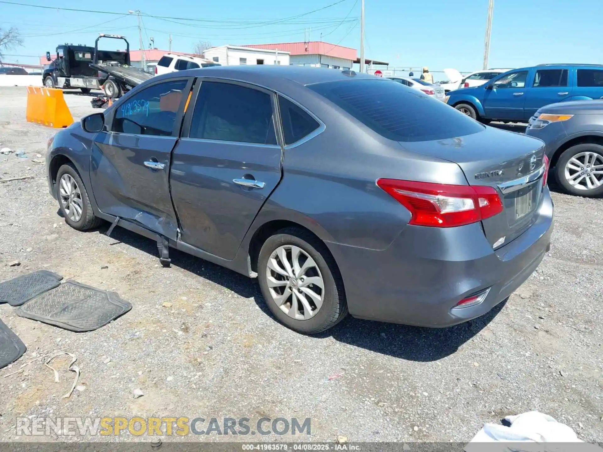 3 Photograph of a damaged car 3N1AB7AP0KL628264 NISSAN SENTRA 2019