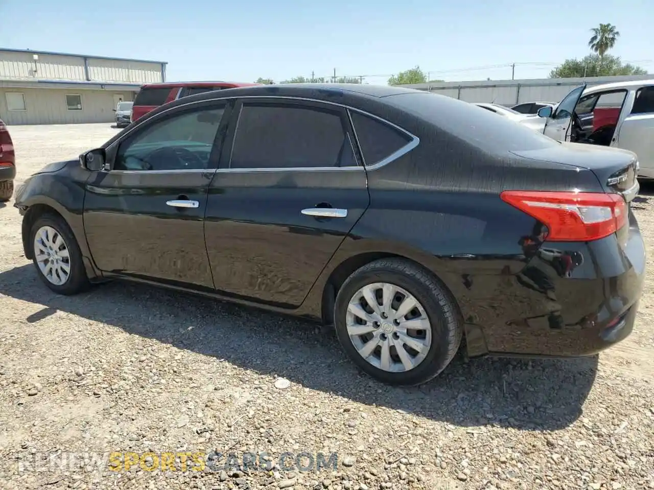 2 fotografías del automóvil dañado 3N1AB7AP0KY275348 NISSAN SENTRA 2019