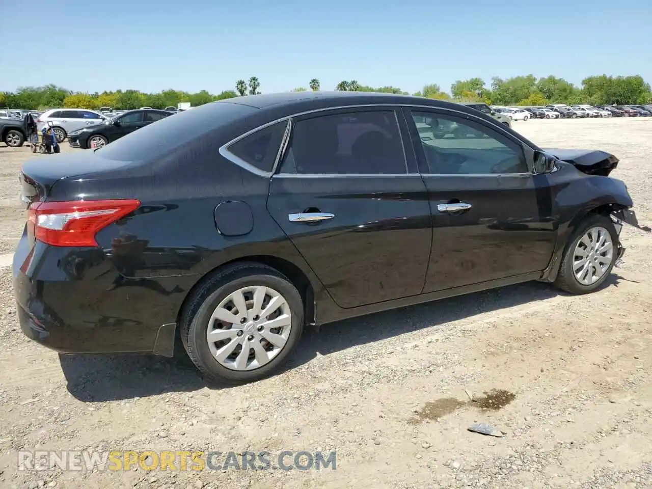 3 fotografías del automóvil dañado 3N1AB7AP0KY275348 NISSAN SENTRA 2019
