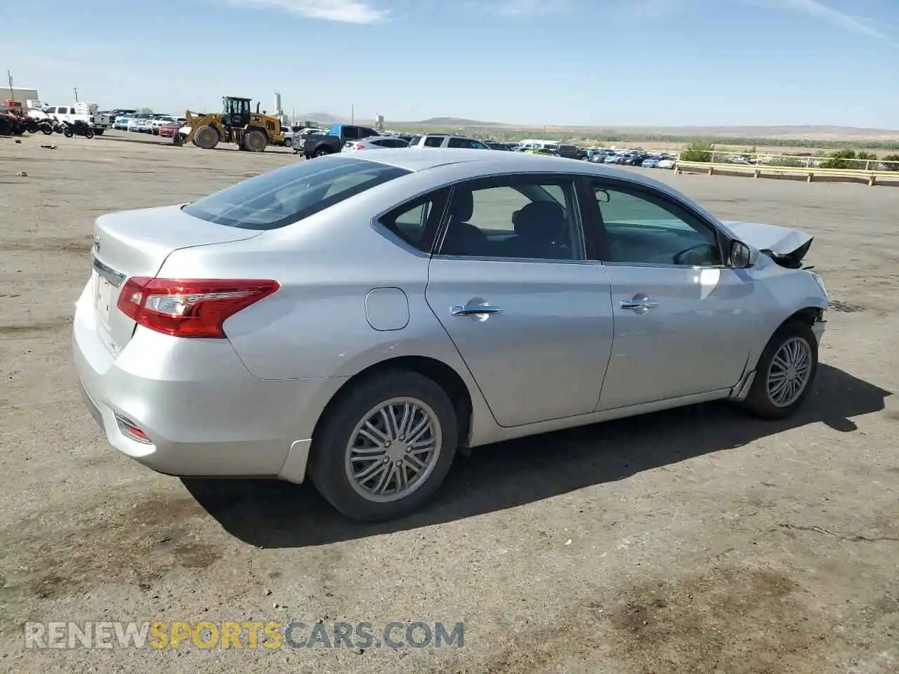 3 Photograph of a damaged car 3N1AB7AP0KY292537 NISSAN SENTRA 2019