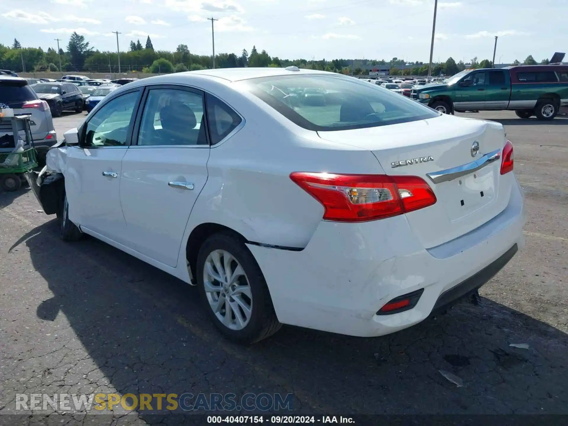 3 Photograph of a damaged car 3N1AB7AP0KY335919 NISSAN SENTRA 2019