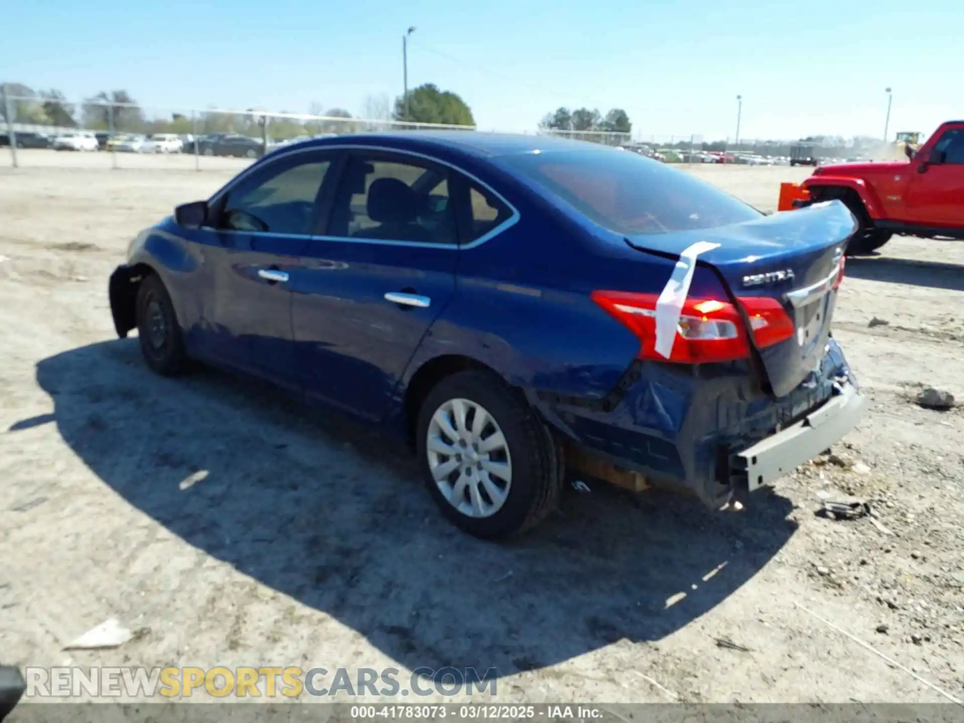 3 Photograph of a damaged car 3N1AB7AP0KY413261 NISSAN SENTRA 2019