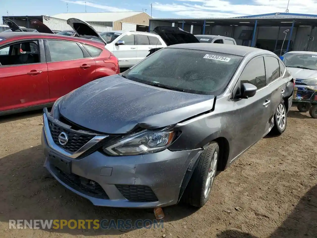 1 fotografías del automóvil dañado 3N1AB7AP0KY450682 NISSAN SENTRA 2019