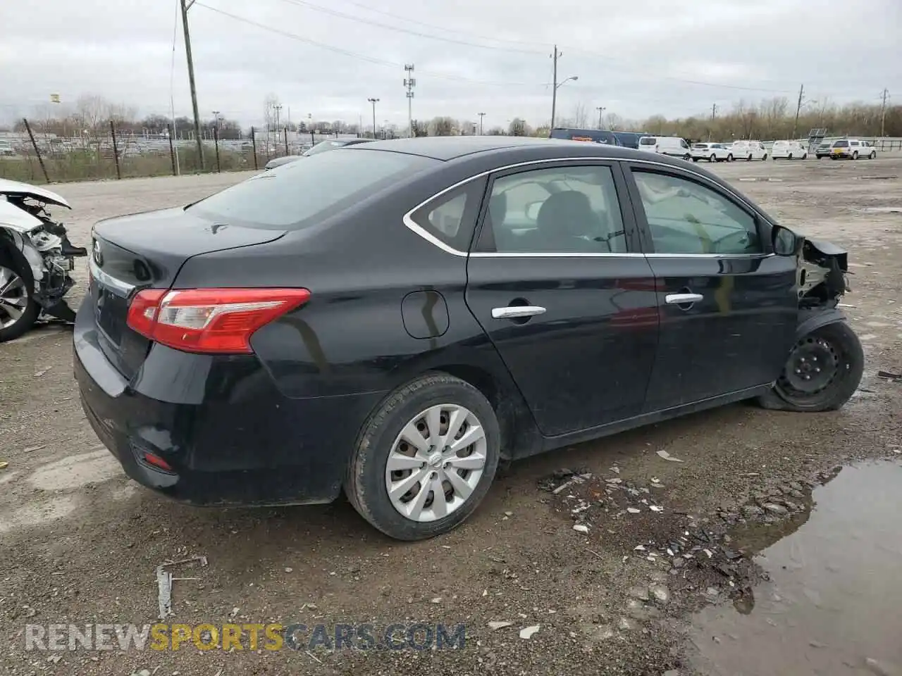3 Photograph of a damaged car 3N1AB7AP1KY371764 NISSAN SENTRA 2019
