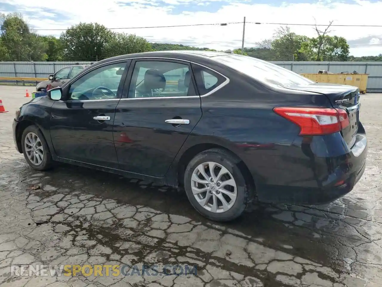 2 Photograph of a damaged car 3N1AB7AP2KL611160 NISSAN SENTRA 2019