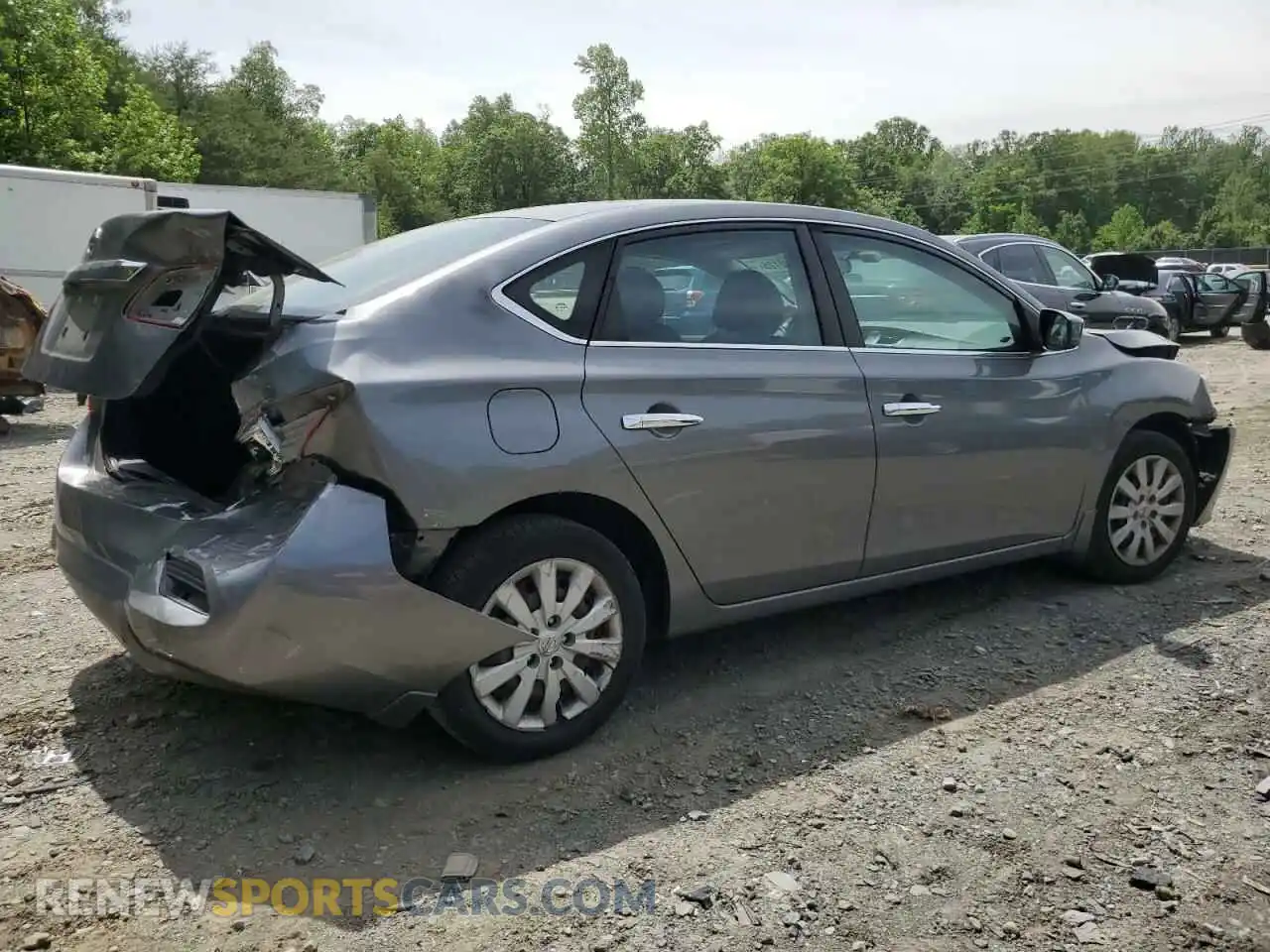 3 Photograph of a damaged car 3N1AB7AP2KY206063 NISSAN SENTRA 2019