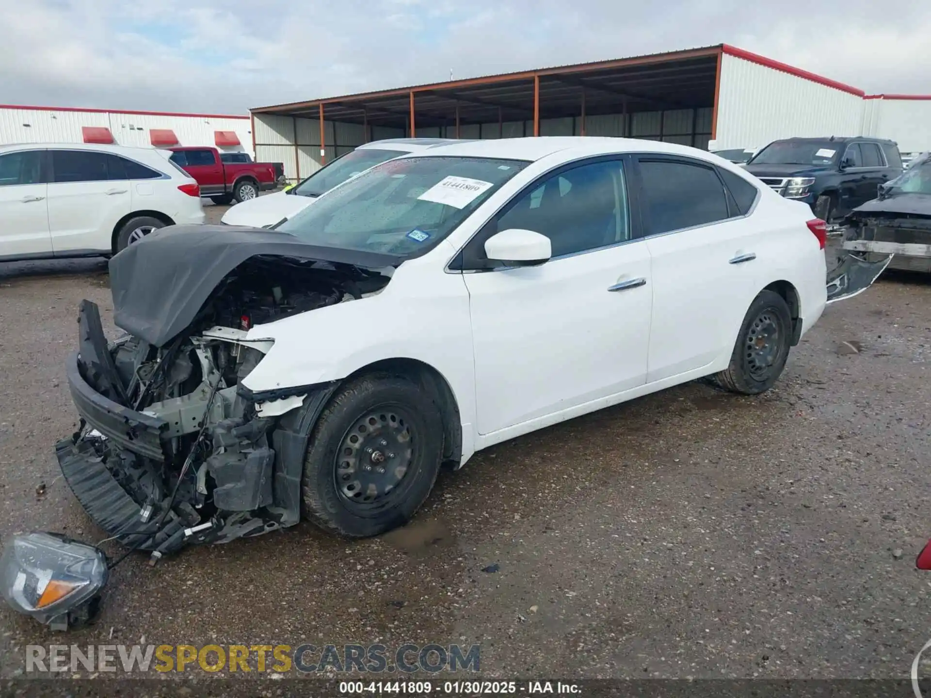 2 Photograph of a damaged car 3N1AB7AP2KY250628 NISSAN SENTRA 2019
