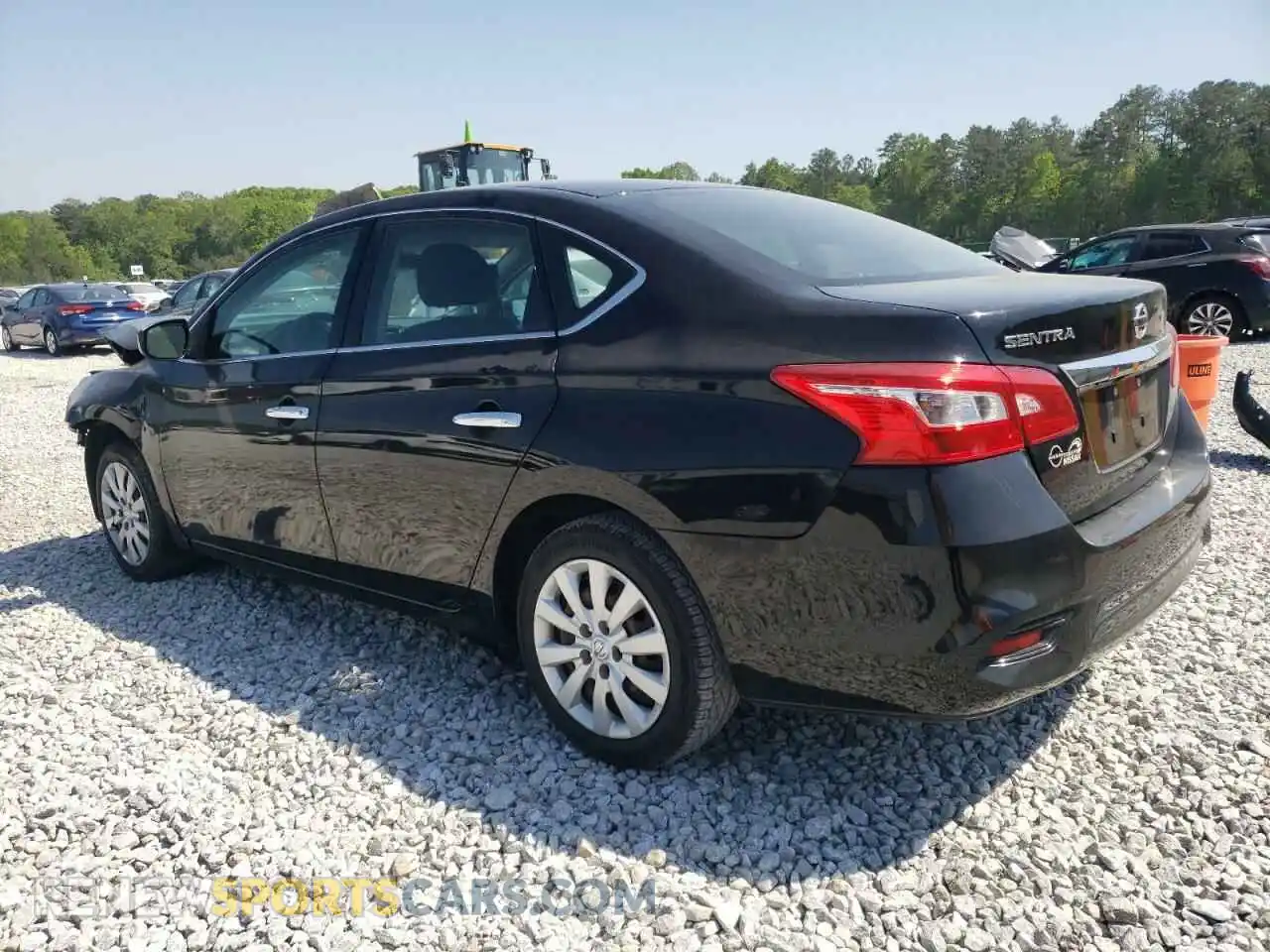2 Photograph of a damaged car 3N1AB7AP2KY268269 NISSAN SENTRA 2019