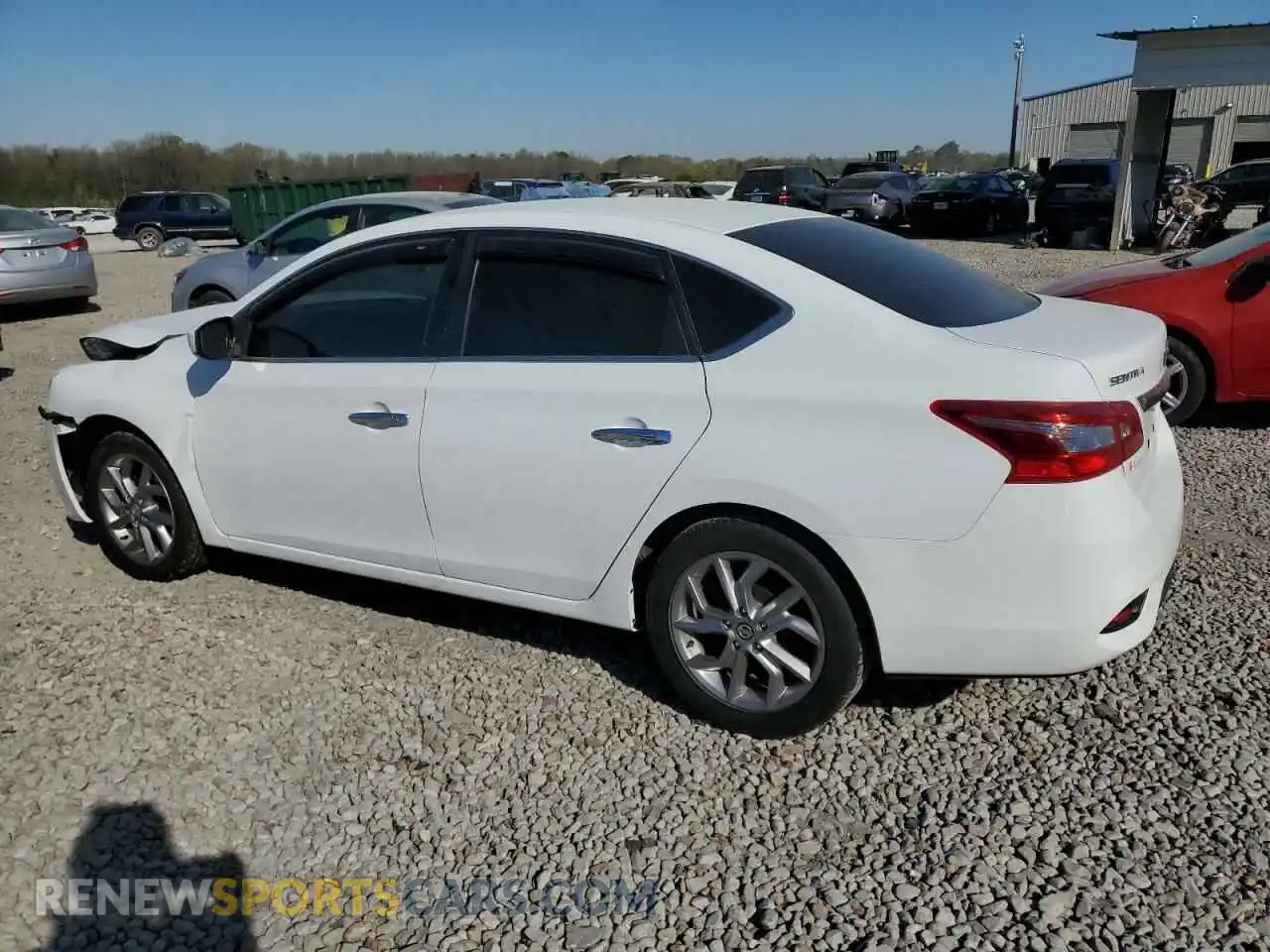 2 Photograph of a damaged car 3N1AB7AP2KY273861 NISSAN SENTRA 2019