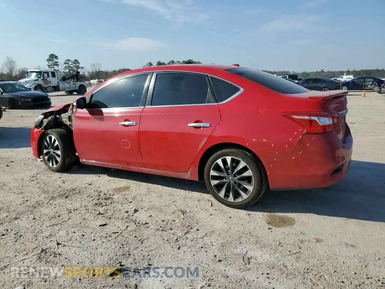 2 Photograph of a damaged car 3N1AB7AP2KY286576 NISSAN SENTRA 2019
