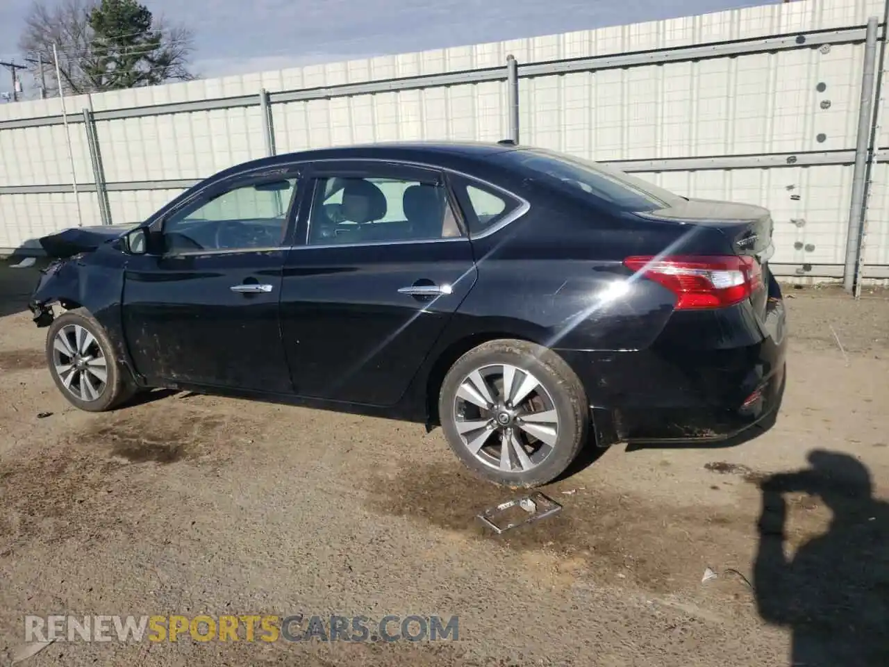 2 Photograph of a damaged car 3N1AB7AP2KY307801 NISSAN SENTRA 2019