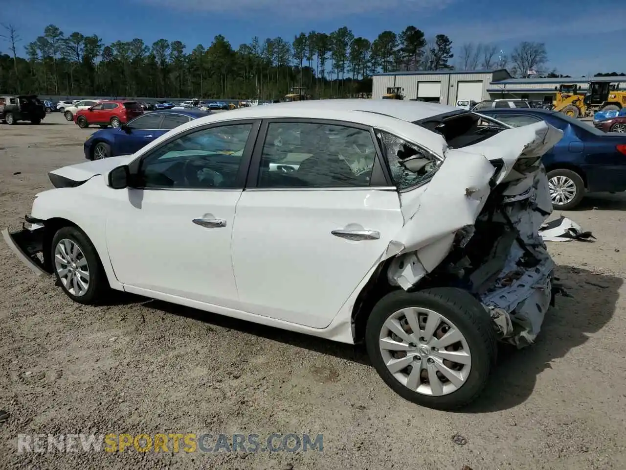 2 Photograph of a damaged car 3N1AB7AP2KY360224 NISSAN SENTRA 2019