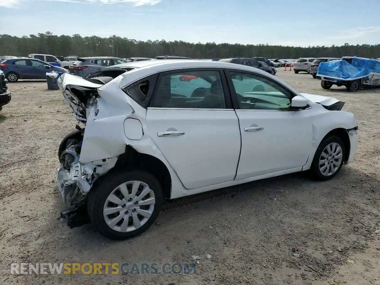 3 Photograph of a damaged car 3N1AB7AP2KY360224 NISSAN SENTRA 2019