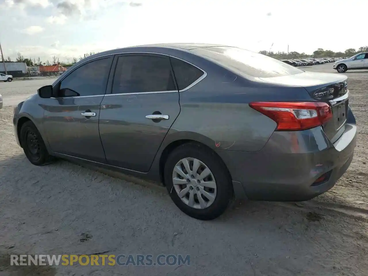 2 Photograph of a damaged car 3N1AB7AP2KY384443 NISSAN SENTRA 2019
