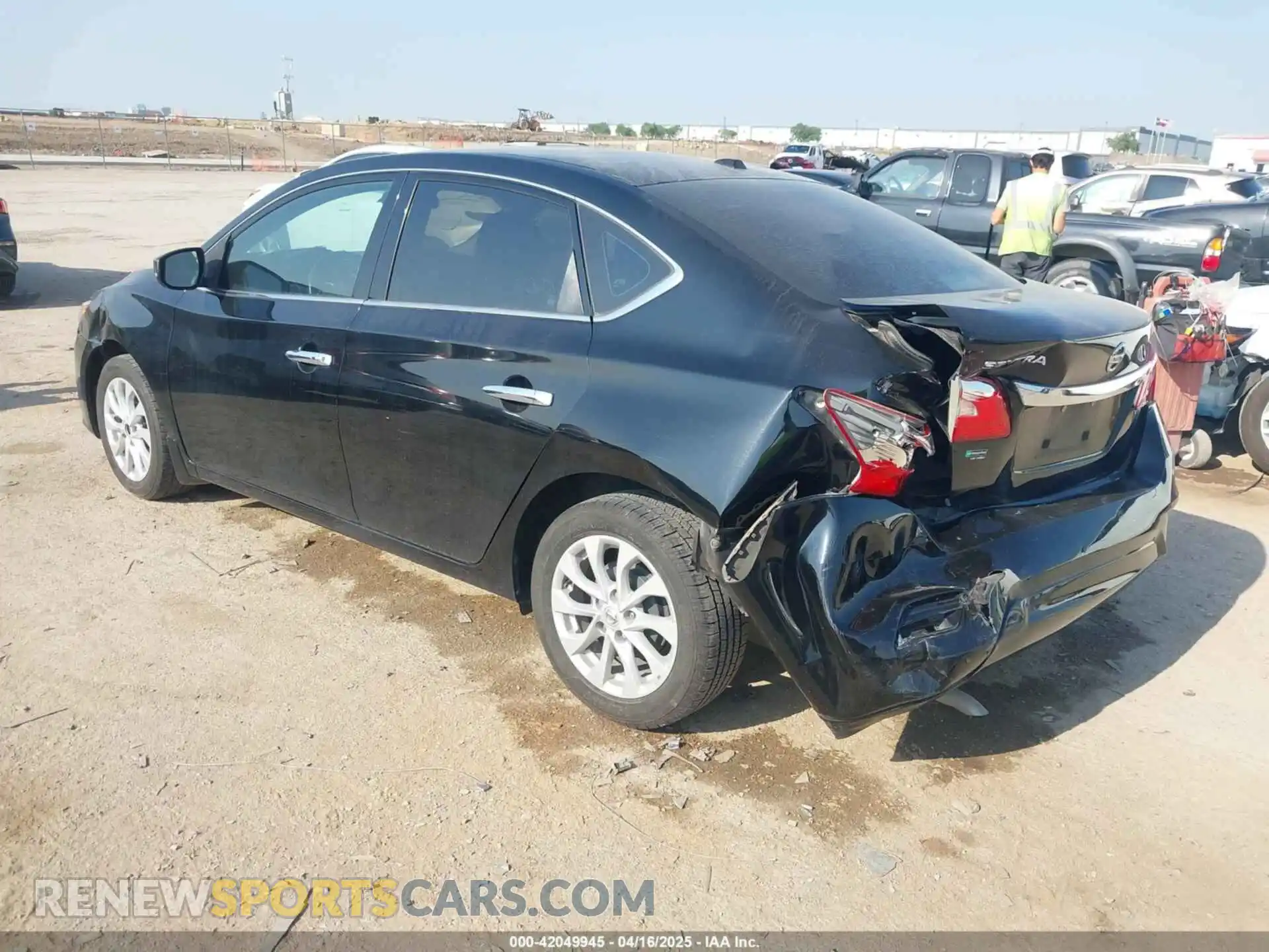 3 Photograph of a damaged car 3N1AB7AP3KY218433 NISSAN SENTRA 2019