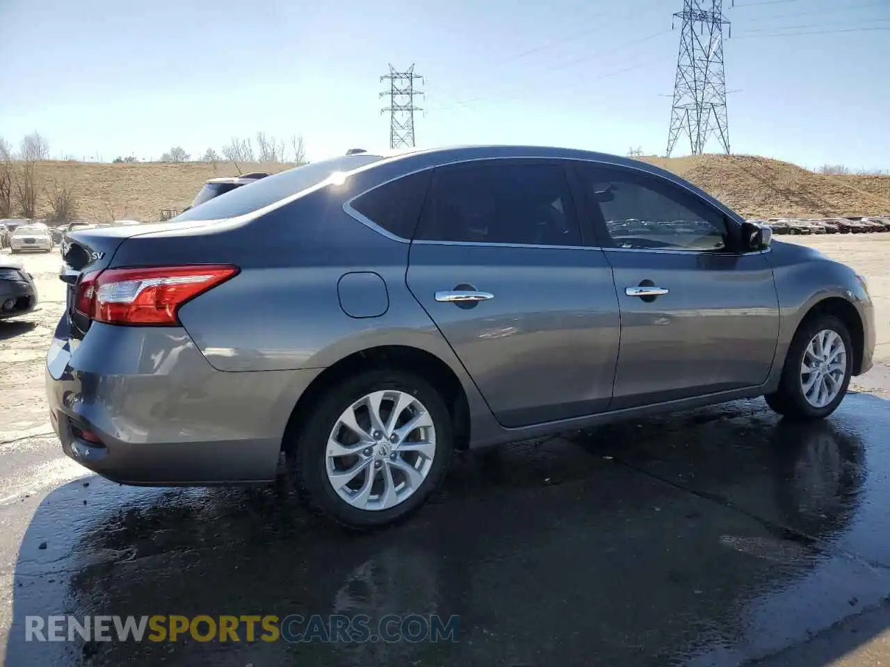 3 Photograph of a damaged car 3N1AB7AP3KY279295 NISSAN SENTRA 2019