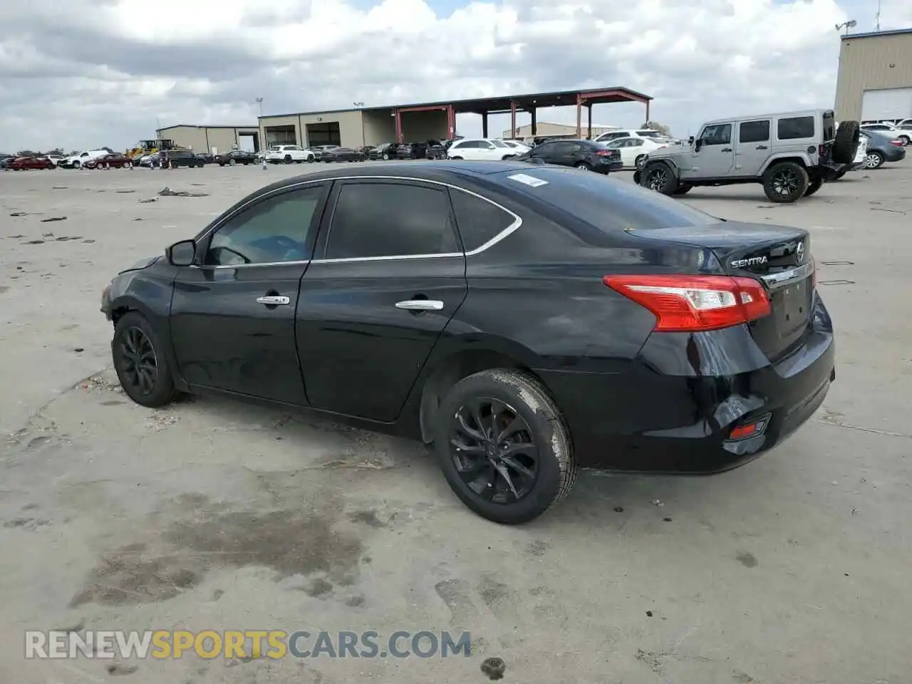 2 Photograph of a damaged car 3N1AB7AP3KY367828 NISSAN SENTRA 2019