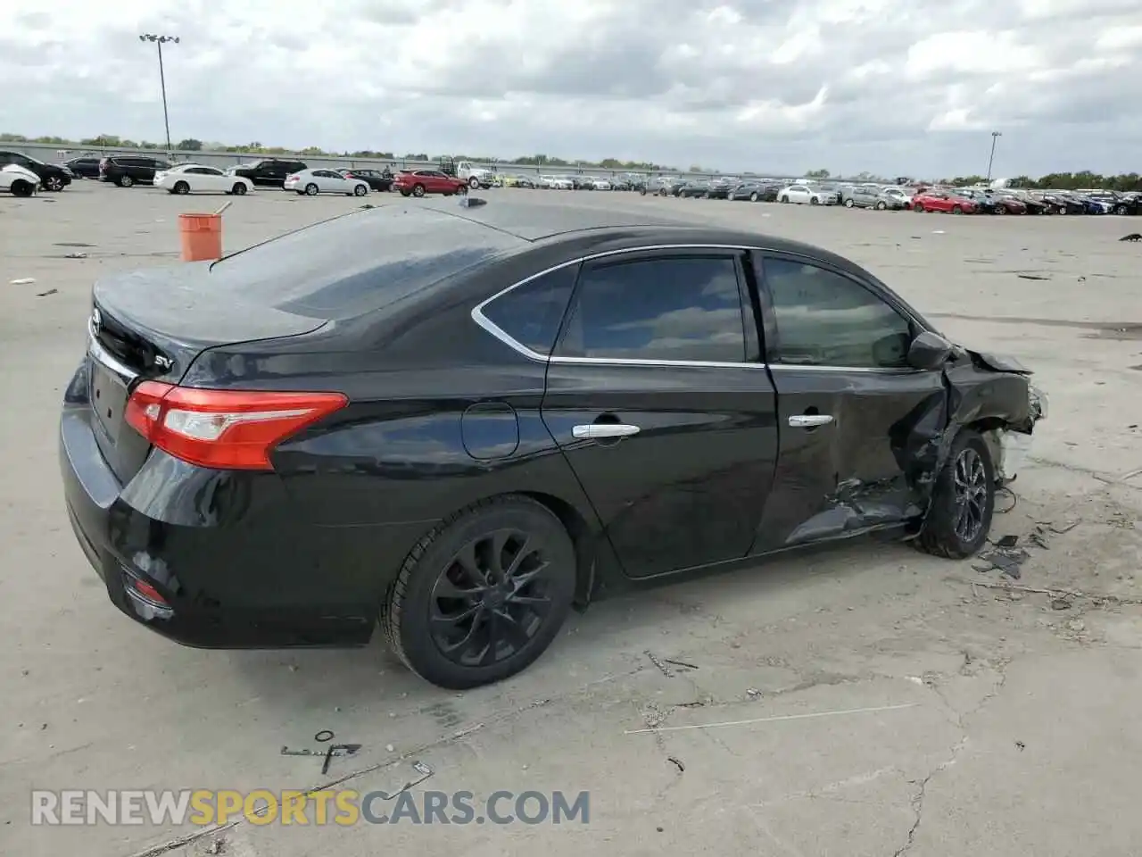 3 Photograph of a damaged car 3N1AB7AP3KY367828 NISSAN SENTRA 2019