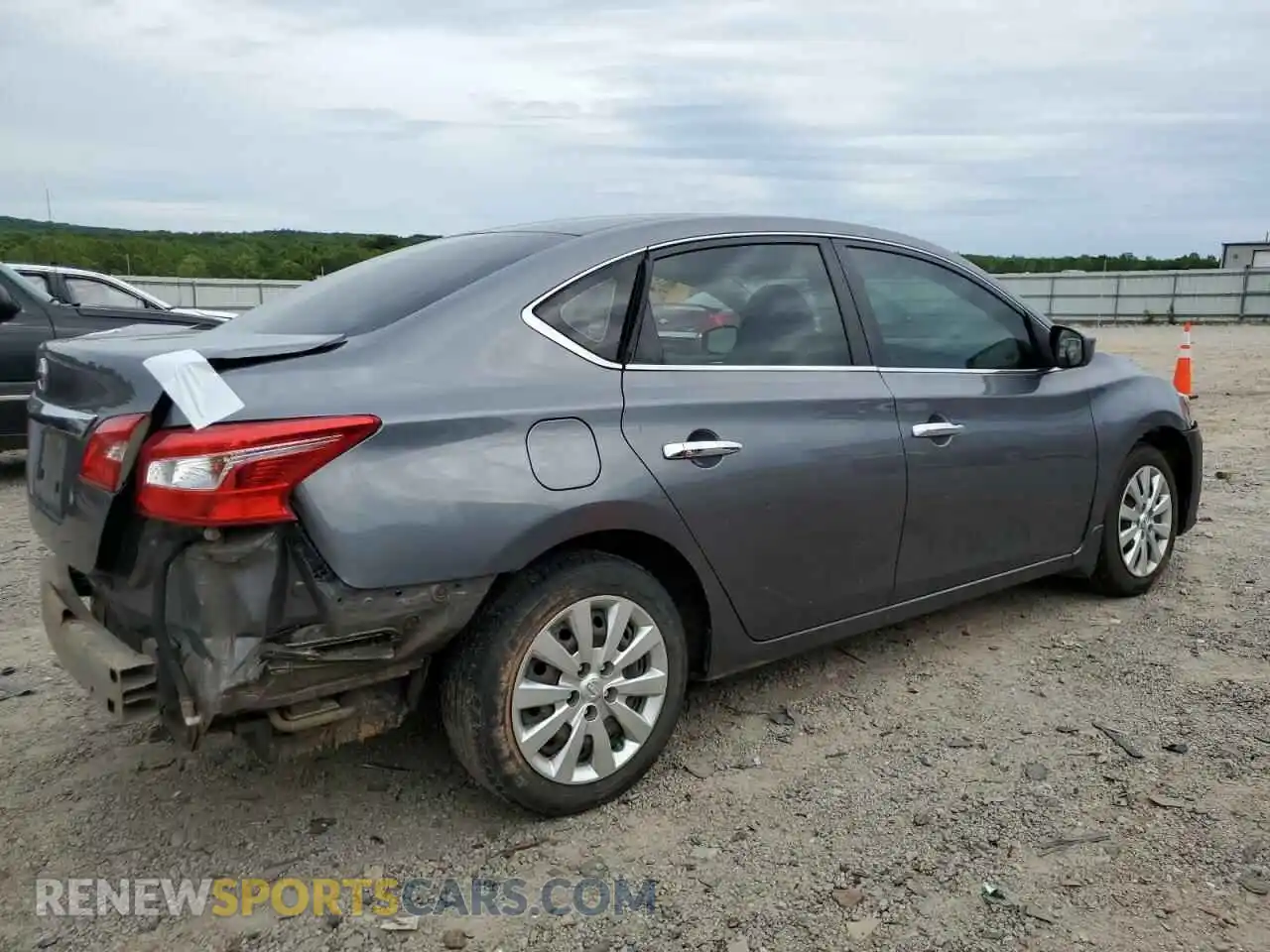 3 Photograph of a damaged car 3N1AB7AP3KY457089 NISSAN SENTRA 2019