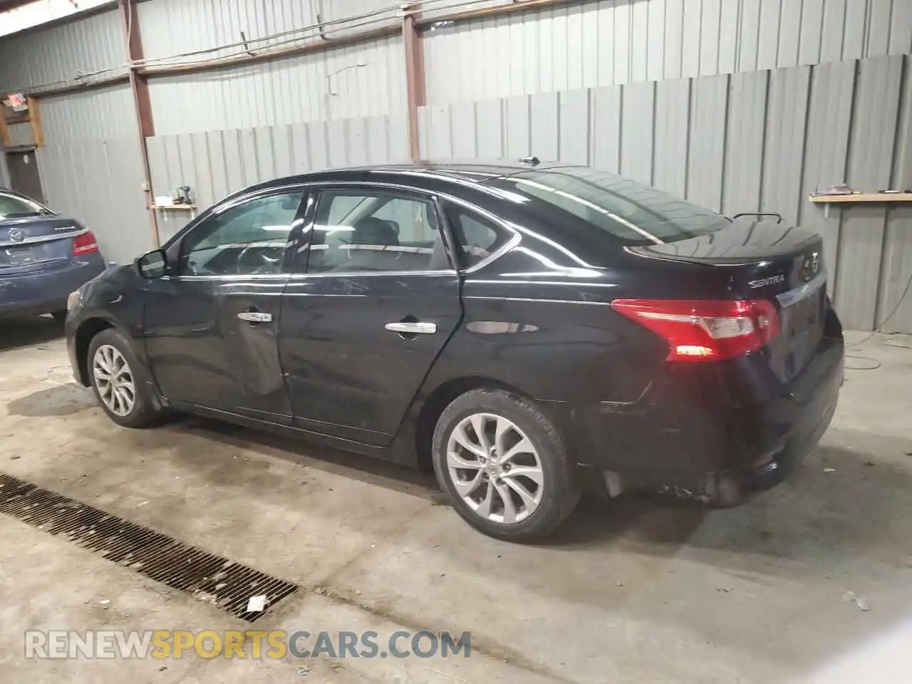 2 Photograph of a damaged car 3N1AB7AP4KL606977 NISSAN SENTRA 2019