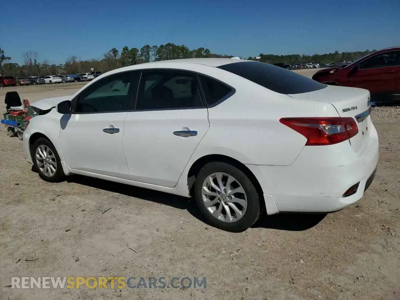 2 Photograph of a damaged car 3N1AB7AP4KL614657 NISSAN SENTRA 2019